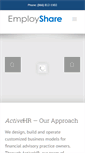 Mobile Screenshot of employshare.com