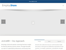 Tablet Screenshot of employshare.com